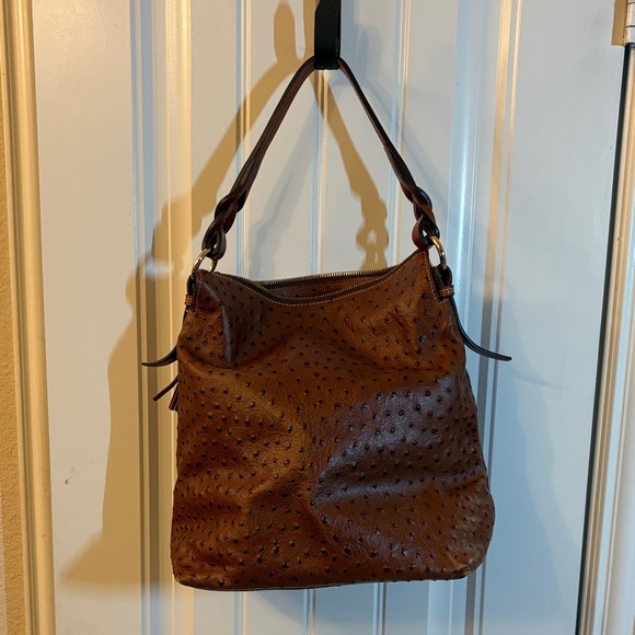 Dooney & Bourke Brown Hobo Bag - Picture 10 of 15